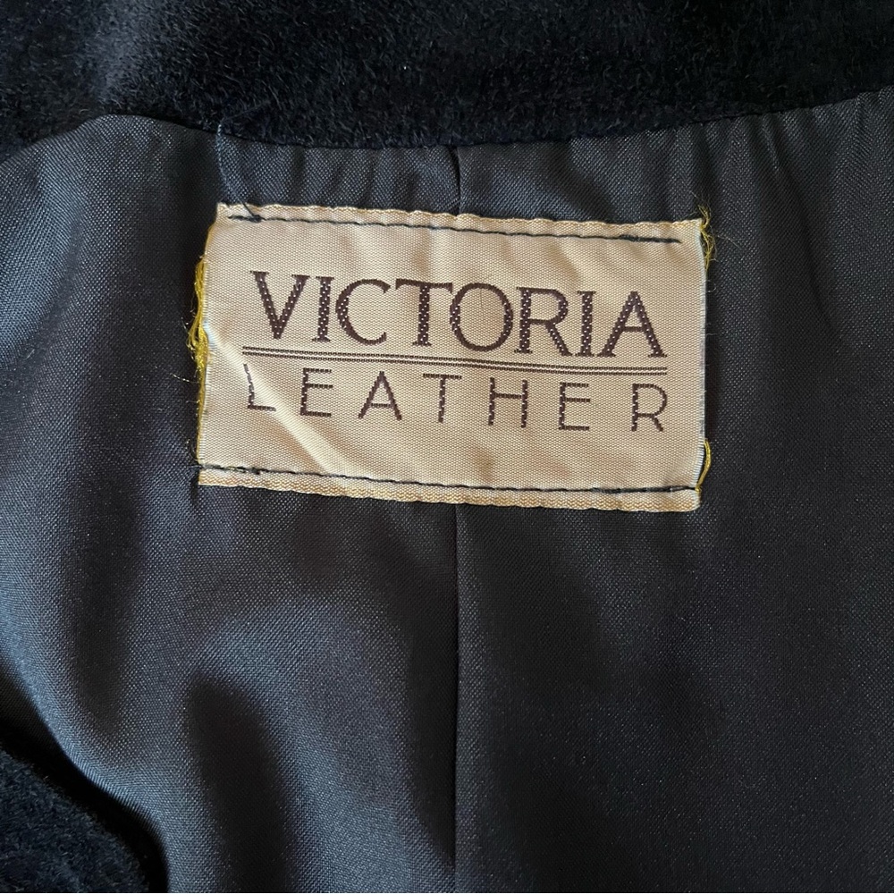 Vintage suede Colourblock jacket M - Picture 11 of 11